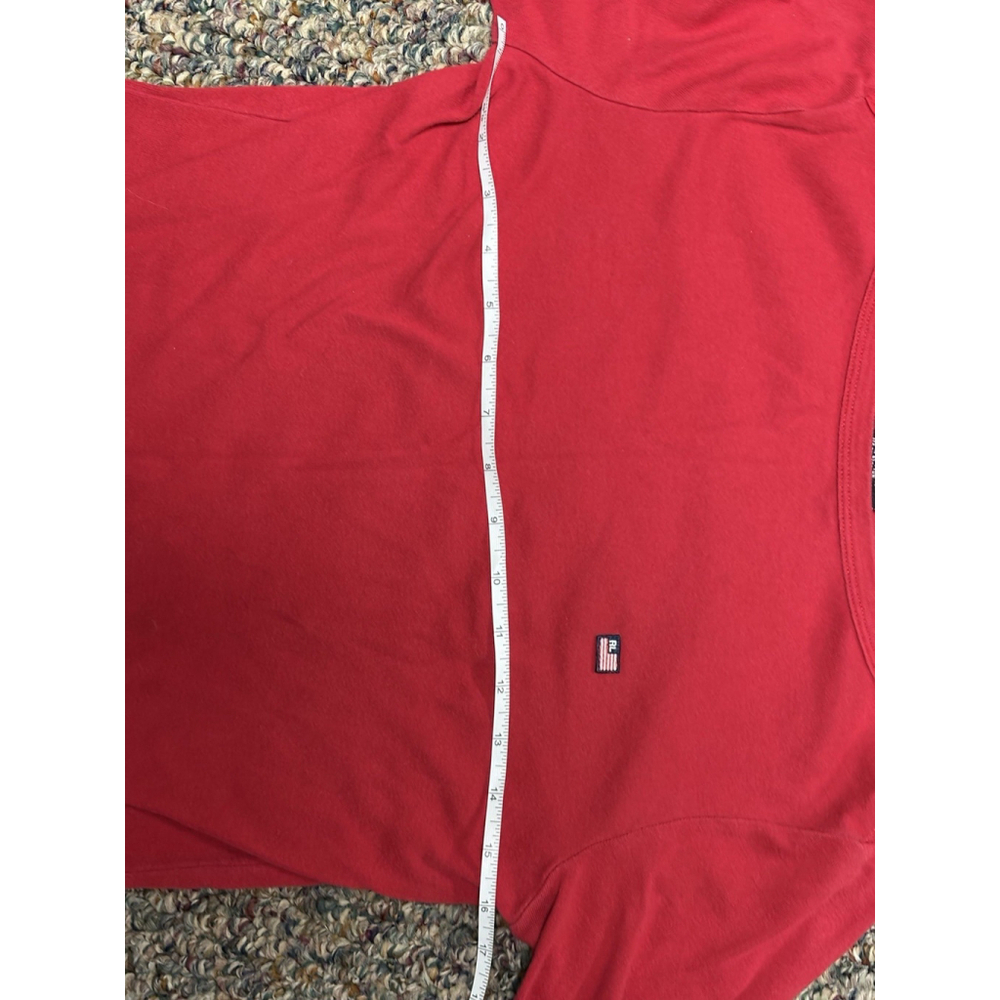 Ralph Lauren Polo Jeans Co. Red 3/4 Sleeve Tee Shirt Women’s M Y2K - Picture 5 of 9